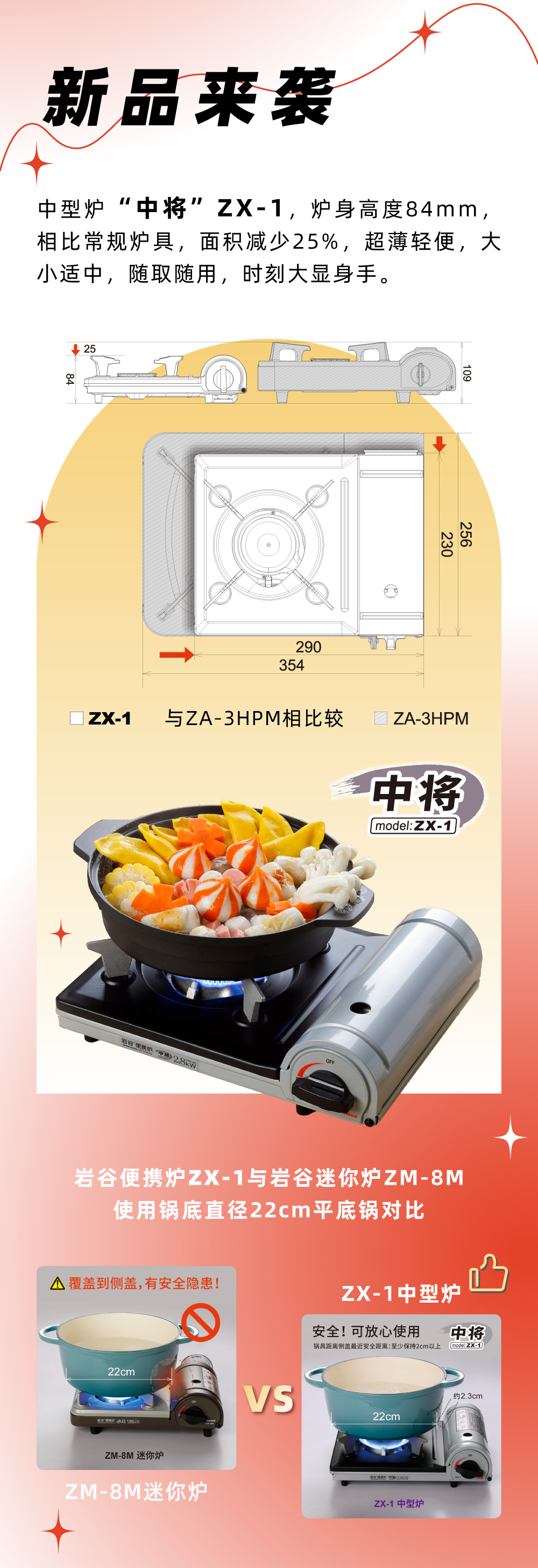 星空手机站登录入口-星空online(中国)便携炉ZX-1，炉身高度84mm，相比常规炉具，面积减少25%，
超薄轻便，大小适中，随取随用，时刻大显身手。